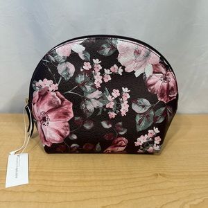 NWT New York & Company Floral Makeup Bag
